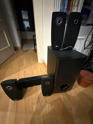 Sistema sonido LG 5.1 DVD HT904SA