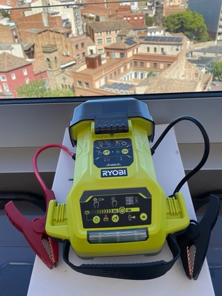 Arrancador Coche Ryobi 18V ONE+