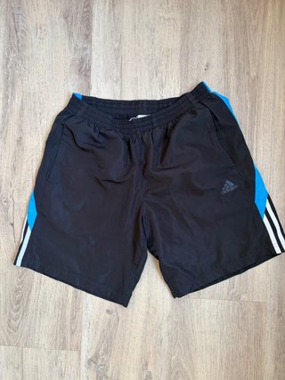 Pantalones cortos Adidas negros y azules