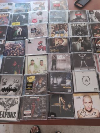 Lote CDs Rap Hip Hop Internacional