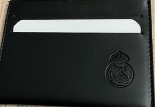 Llavero o Billetero Real Madrid Negro nuevos