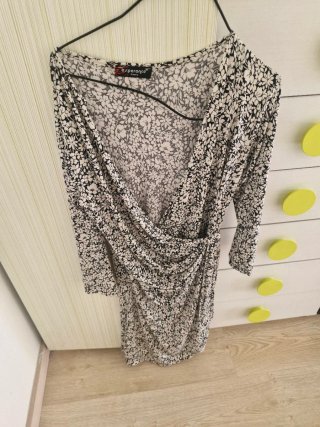 Vestido florecitas fruncido