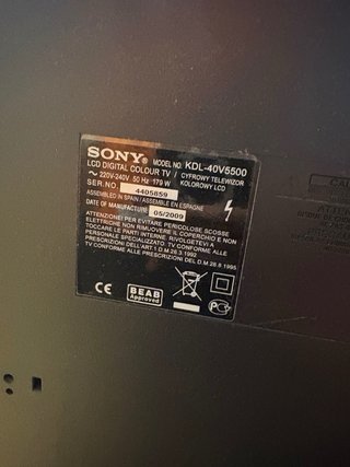 Sony Bravia KDL-40V5500 40” Full HD + Peana