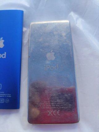 Apple iPod Nano Azul y Blanco
