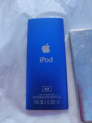 Apple iPod Nano Azul y Blanco