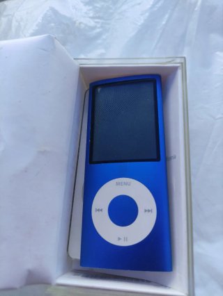 Apple iPod Nano Azul y Blanco