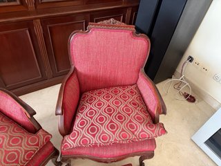 2 Sillones Vintage con Reposapiés