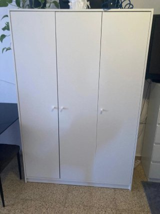 Armario blanco 3 puertas