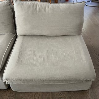 Sofá Pompei Maisons du Monde Beige/Gris