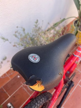 Bicicleta BMX Monty 129 Roja