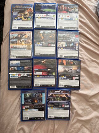 Lote 11 Juegos PS4: FIFA, GTA V, Crash, etc.
