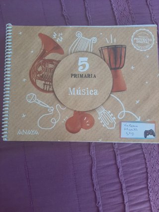 Libro Música 5 Primaria ANAYA