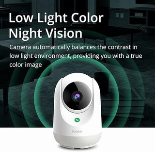 Cámara de vigilancia interior BOTSLAB P4 Pro Wi-Fi