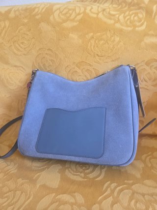 Bolso Michael Kors azul claro ante