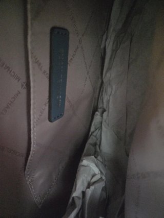 Bolso Michael Kors azul claro ante