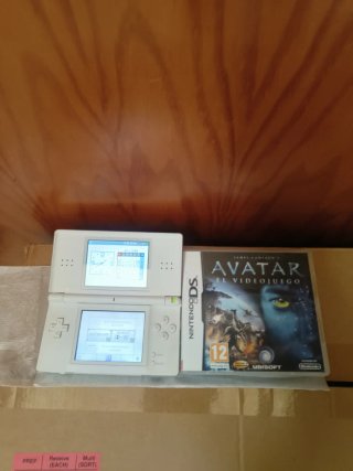 Nintendo DS Lite Blanca + Avatar El Videojuego