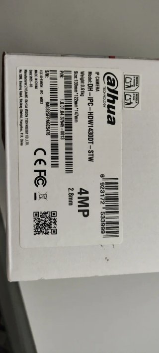 Cámara Dahua IR Eyeball Network Wifi