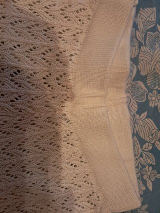 Pantalones blancos de punto