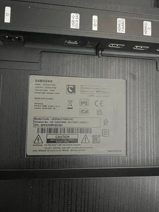 TV smart tv Samsung 55 Negra