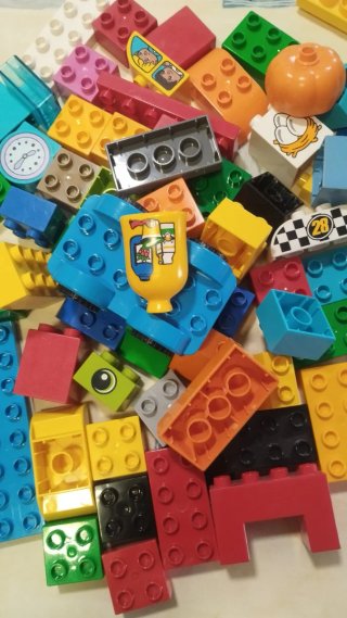 Lotti di pezzi Lego Duplo vari
