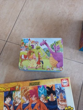 Lote 5 juegos y puzzles infantiles