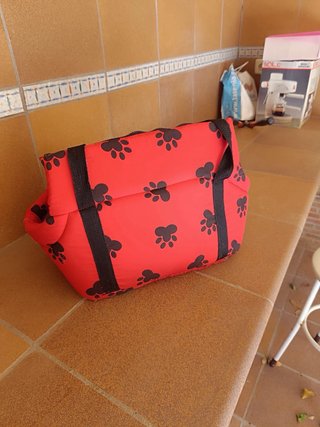 Bolsa transportín perro pequeño/mediano