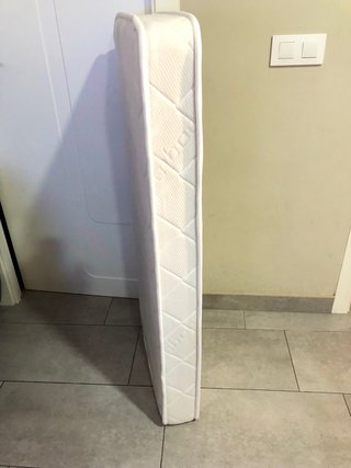Colchón Cuna Blanco Ondulado
