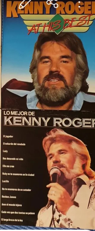 Vinilo Kenny Rogers - Lo Mejor De