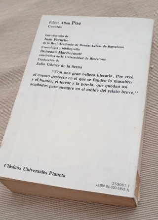 Cuentos. Edgar Allan poe