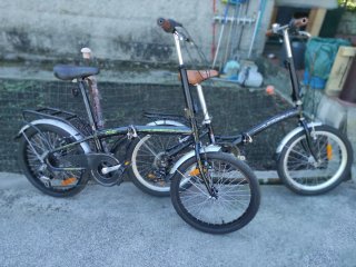 Par de Bicicletas Plegables
