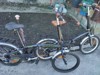 Par de Bicicletas Plegables