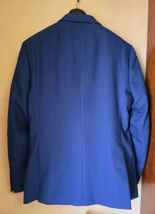 Traje tres piezas Azul Real impecable