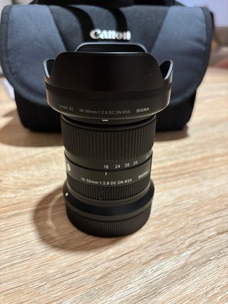 Canon EOS R7 + Lente Sigma 10-50mm f2.8