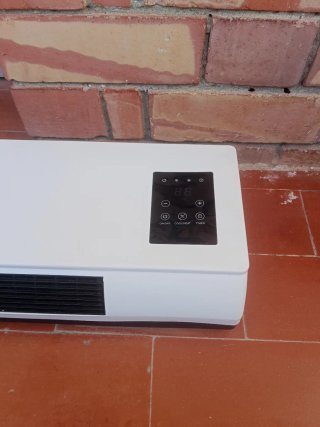Calefactor Eléctrico Blanco