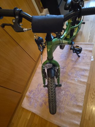 Bicicleta infantil 16 Scool verde