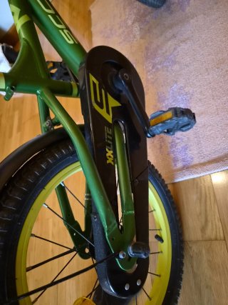 Bicicleta infantil 16 Scool verde