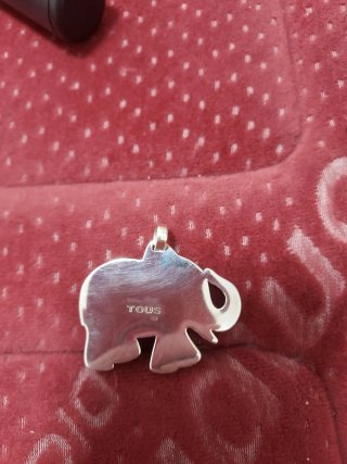 Colgante Tous Elefante Plata Ley Original