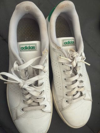 Zapatillas Adidas Blancas y Verdes