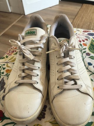 Zapatillas Adidas Blancas y Verdes