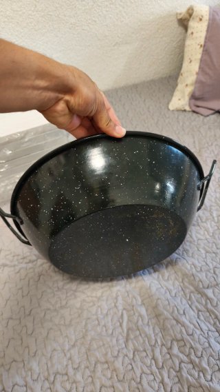 Sartén honda esmaltada 40cm
