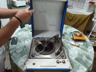 Giradischi LESA Ametista vintage