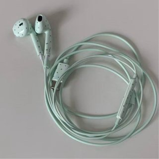 Auriculares USB-C Menta con Estrellas
