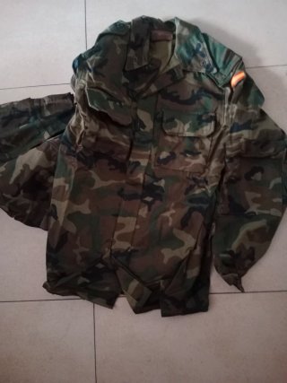Antiguo uniforme boscoso ET