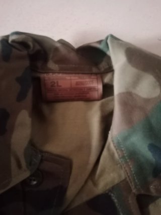 Antiguo uniforme boscoso ET