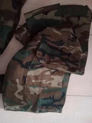 Antiguo uniforme boscoso ET