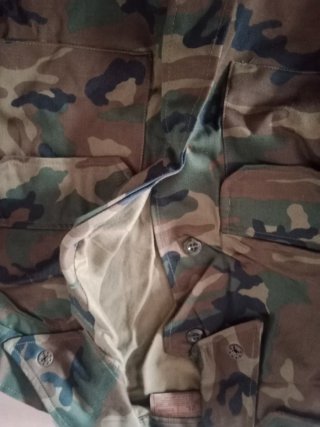 Antiguo uniforme boscoso ET