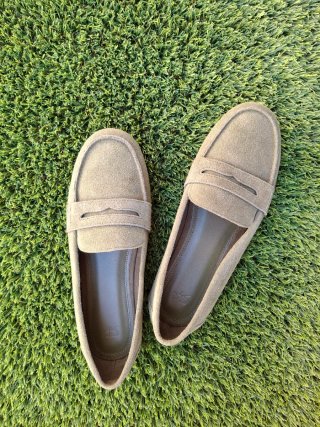 Mocasines Parfois verde kaki ante nuevos
