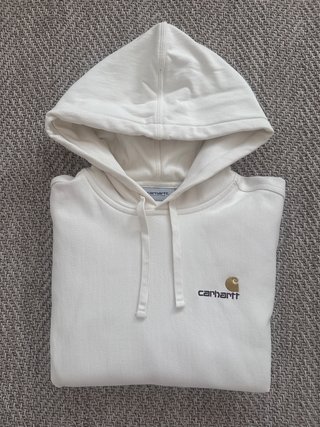 Sudadera Carhartt Blanca Talla S