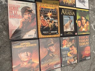 Colección de 15 películas de cine bélico