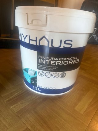 Pintura MYHAUS Interiores Blanco 15L